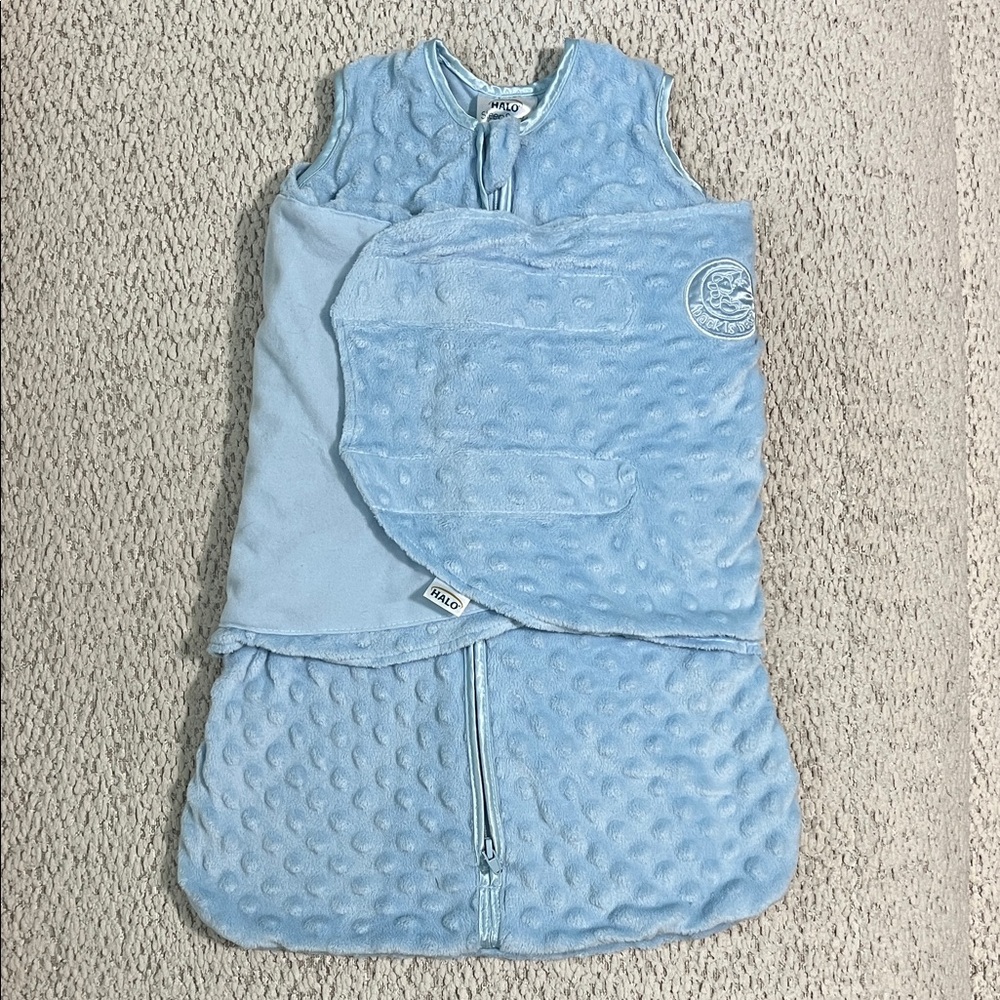 Halo Sleep Sack Swaddle - NB Light Blue